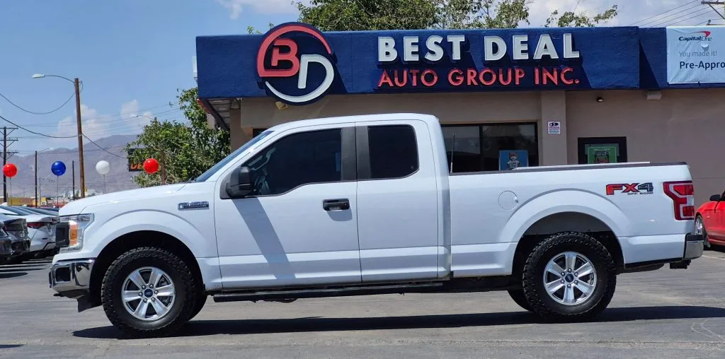 White 2020 Ford F-150 Super Cab XL Pickup 4D 6 1/2 ft for sale in El Paso, TX