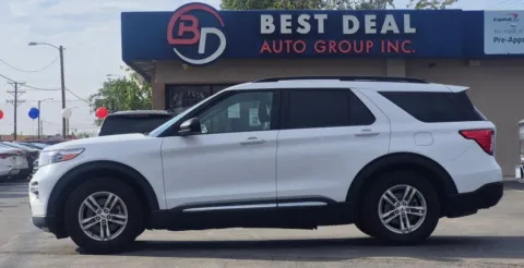 White 2024 Ford Explorer XLT Sport Utility 4D for sale in El Paso, TX