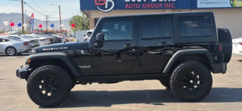 Another view of 2017 Jeep Wrangler Unlimited Rubicon Sport Utility 4D for sale in El Paso, TX at Best Deal Auto Group