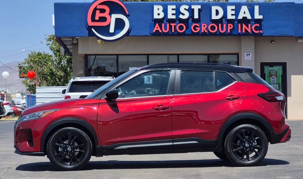 Red 2023 Nissan Kicks SR Sport Utility 4D for sale in El Paso, TX