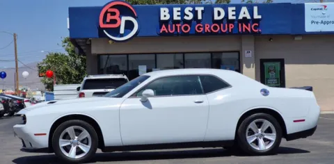 White 2023 Dodge Challenger SXT Coupe 2D for sale in El Paso, TX
