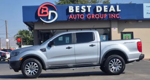 Silver 2020 Ford Ranger SuperCrew XLT Pickup 4D 5 ft for sale in El Paso, TX