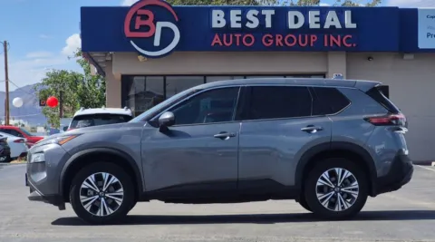 Gray 2021 Nissan Rogue SV Sport Utility 4D for sale in El Paso, TX