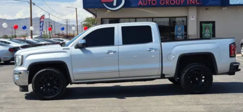 Another view of 2016 GMC Sierra 1500 Crew Cab SLT Pickup 4D 5 3/4 ft for sale in El Paso, TX at Best Deal Auto Group