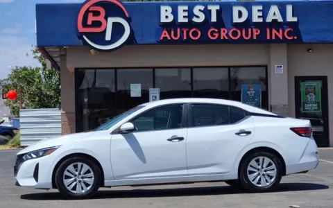White 2024 Nissan Sentra S Sedan 4D for sale in El Paso, TX