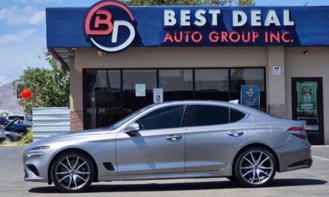 Silver 2023 Genesis G70 3.3T Sedan 4D for sale in El Paso, TX