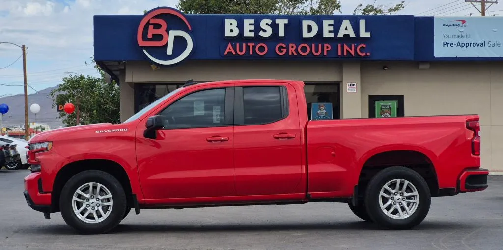 Red 2020 Chevrolet Silverado 1500 Double Cab RST Pickup 4D 6 1/2 ft for sale in El Paso, TX