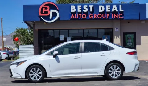 White 2023 Toyota Corolla LE Sedan 4D for sale in El Paso, TX