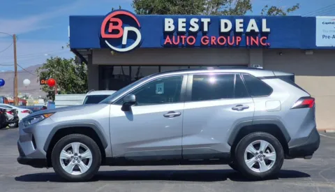 Silver 2021 Toyota RAV4 XLE Sport Utility 4D for sale in El Paso, TX
