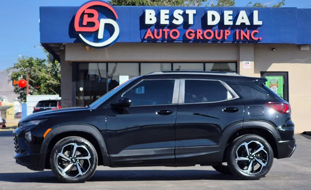 Black 2022 Chevrolet Trailblazer RS Sport Utility 4D for sale in El Paso, TX