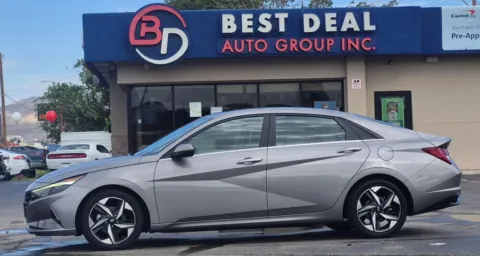 Gray 2023 Hyundai Elantra Limited Sedan 4D for sale in El Paso, TX