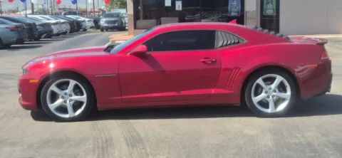 Another view of 2015 Chevrolet Camaro LT Coupe 2D for sale in El Paso, TX at Best Deal Auto Group