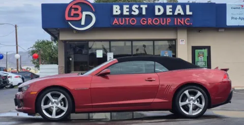 Red 2014 Chevrolet Camaro LT Convertible 2D for sale in El Paso, TX