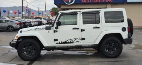 Another view of 2017 Jeep Wrangler Unlimited Sahara Sport Utility 4D for sale in El Paso, TX at Best Deal Auto Group