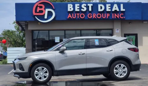 Gray 2021 Chevrolet Blazer 1LT Sport Utility 4D for sale in El Paso, TX