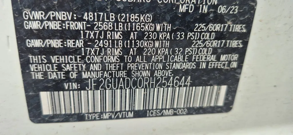 Subaru Crosstrek photo 10