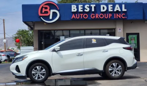 White 2023 Nissan Murano SV Sport Utility 4D for sale in El Paso, TX