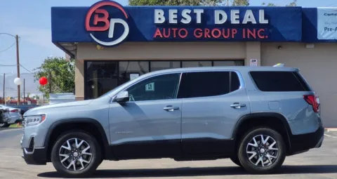 Gray 2023 GMC Acadia SLE Sport Utility 4D for sale in El Paso, TX