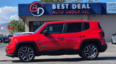 Red 2021 Jeep Renegade Jeepster Sport Utility 4D for sale in El Paso, TX