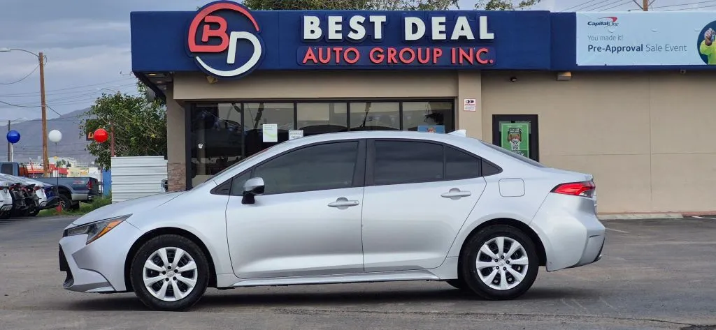 Silver 2022 Toyota Corolla LE Sedan 4D for sale in El Paso, TX