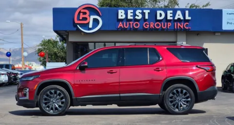 Red 2022 Chevrolet Traverse RS Sport Utility 4D for sale in El Paso, TX