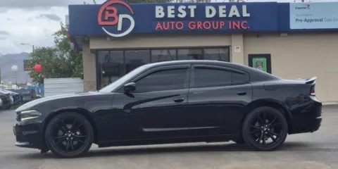 Black 2017 Dodge Charger SE Sedan 4D for sale in El Paso, TX