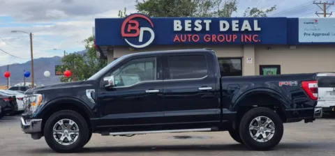 Blue 2023 Ford F-150 SuperCrew Cab Lariat Pickup 4D 5 1/2 ft for sale in El Paso, TX