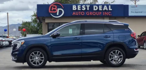 Blue 2023 GMC Terrain SLT Sport Utility 4D for sale in El Paso, TX