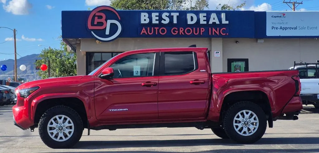 Red 2024 Toyota Tacoma Double Cab SR5 Pickup 4D 5 ft for sale in El Paso, TX