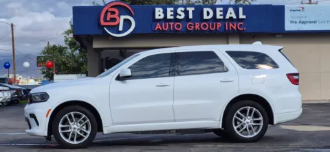 White 2022 Dodge Durango GT Sport Utility 4D for sale in El Paso, TX