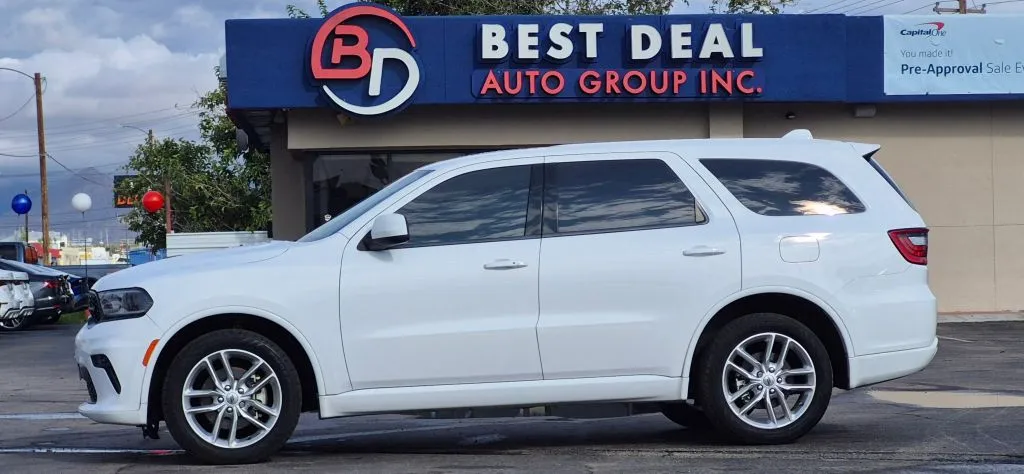 White 2022 Dodge Durango GT Sport Utility 4D for sale in El Paso, TX