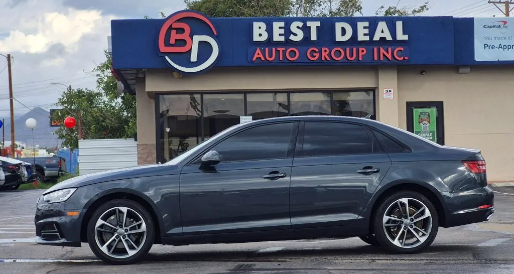 Gray 2019 Audi A4 Titanium Premium Sedan 4D for sale in El Paso, TX
