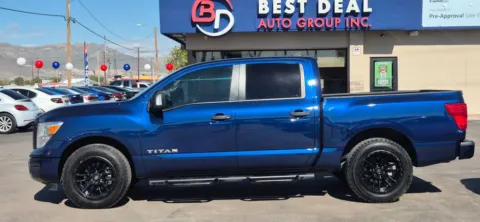 Another view of 2022 Nissan Titan Crew Cab SV Pickup 4D 5 1/2 ft for sale in El Paso, TX at Best Deal Auto Group
