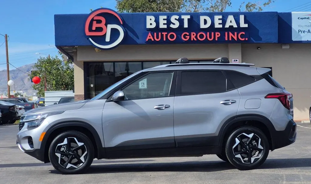 Gray 2025 Kia Seltos S Sport Utility 4D for sale in El Paso, TX