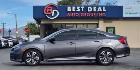Gray 2017 Honda Civic EX-T w/Honda Sensing Sedan 4D for sale in El Paso, TX