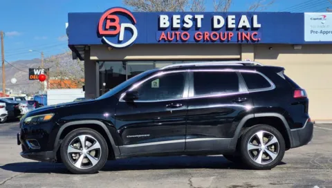 Black 2021 Jeep Cherokee Limited Sport Utility 4D for sale in El Paso, TX