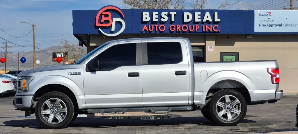 Silver 2018 Ford F-150 SuperCrew Cab XL Pickup 4D 5 1/2 ft for sale in El Paso, TX