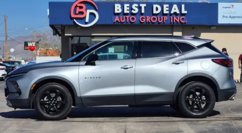 Gray 2023 Chevrolet Blazer 2LT Sport Utility 4D for sale in El Paso, TX