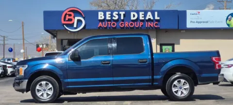 Blue 2020 Ford F-150 SuperCrew Cab XLT Pickup 4D 5 1/2 ft for sale in El Paso, TX