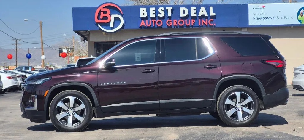Red 2023 Chevrolet Traverse LT Sport Utility 4D for sale in El Paso, TX