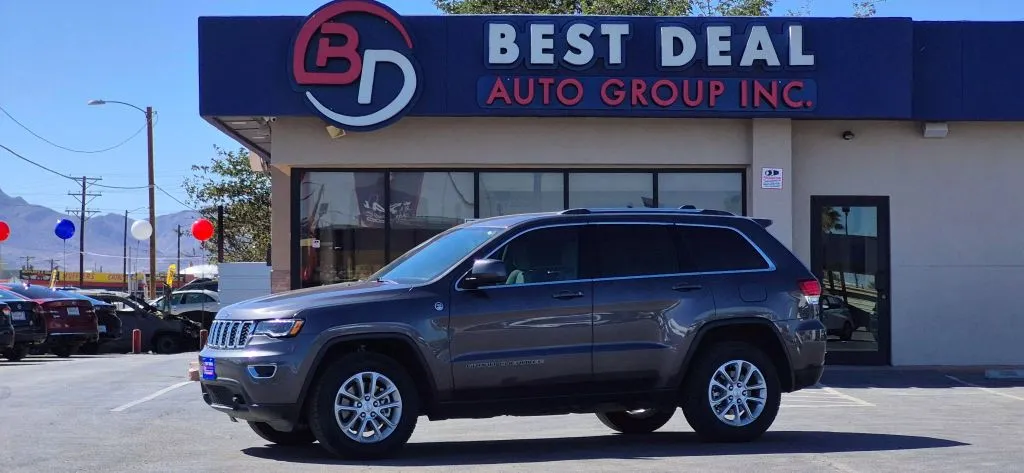 Gray 2021 Jeep Grand Cherokee Laredo E Sport Utility 4D for sale in El Paso, TX
