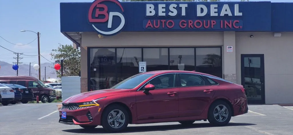 Red 2023 Kia K5 LXS Sedan 4D for sale in El Paso, TX