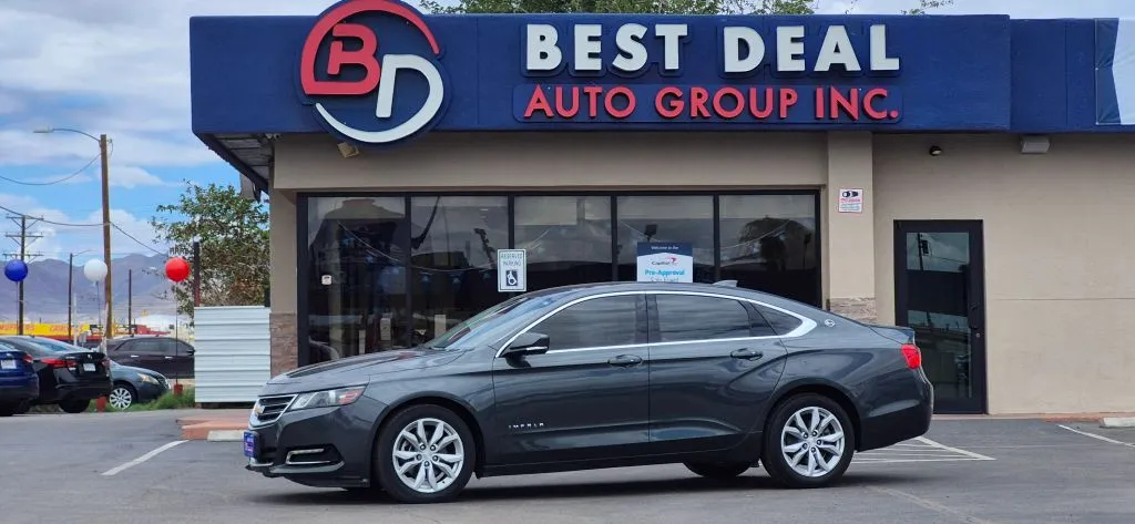 Gray 2019 Chevrolet Impala LT Sedan 4D for sale in El Paso, TX