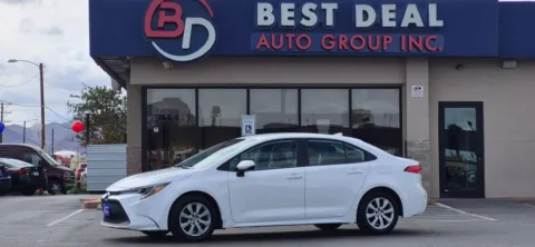 White 2021 Toyota Corolla LE Sedan 4D for sale in El Paso, TX