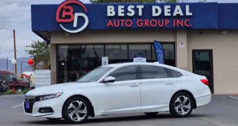 White 2018 Honda Accord EX-L Sedan 4D for sale in El Paso, TX