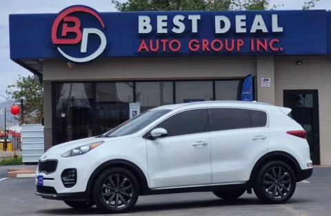 White 2018 Kia Sportage EX Sport Utility 4D for sale in El Paso, TX