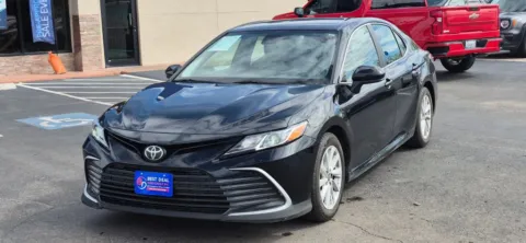 Photos of 2022 Toyota Camry LE Sedan 4D for sale in El Paso, TX at Best Deal Auto Group