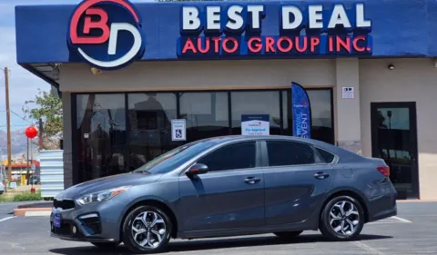 Gray 2021 Kia Forte LXS Sedan 4D for sale in El Paso, TX