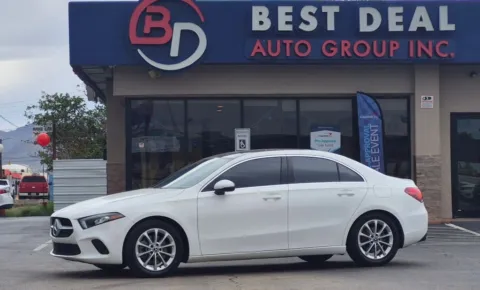 White 2019 Mercedes-Benz A-Class A 220 Sedan 4D for sale in El Paso, TX
