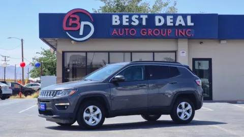 Gray 2021 Jeep Compass Latitude Sport Utility 4D for sale in El Paso, TX